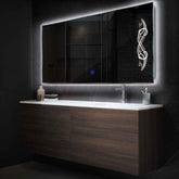 Espejo LED Rectangular | Botón táctil | Luz blanca neutra - Reyze Seria Good Vibes Model 6